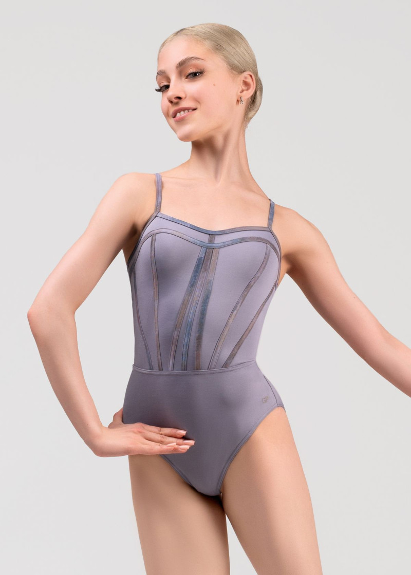 AMOUAGE - Купальник бретели SIMONE микрополиамид, pale violet, M