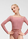 MIRALI top by Grand Prix mesh, nostalgia rose, XS