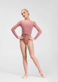 MIRALI top by Grand Prix mesh, nostalgia rose, XS