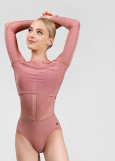 MIRALI top by Grand Prix mesh, nostalgia rose, XS
