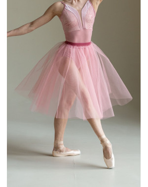 Chopin Tutu JULIET, 2 layers tulle, pink, XS