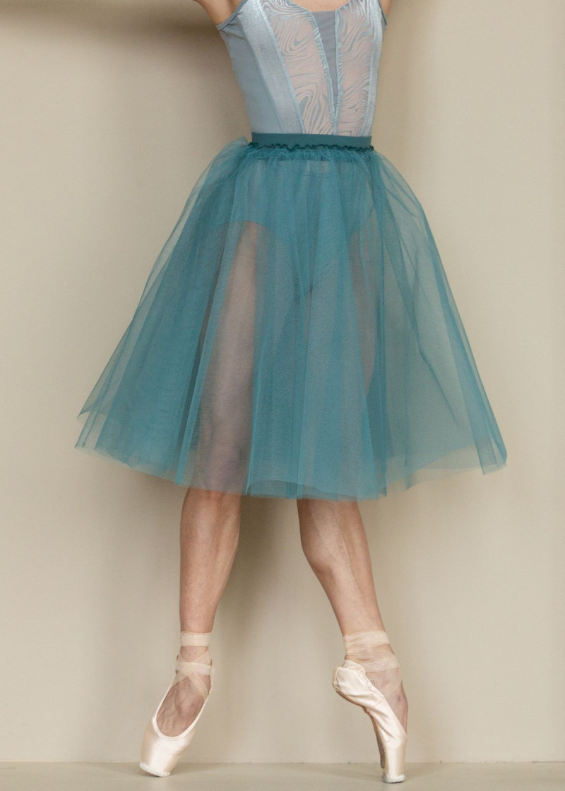 Chopin Tutu JULIET, 2 layers tulle, green lake, M