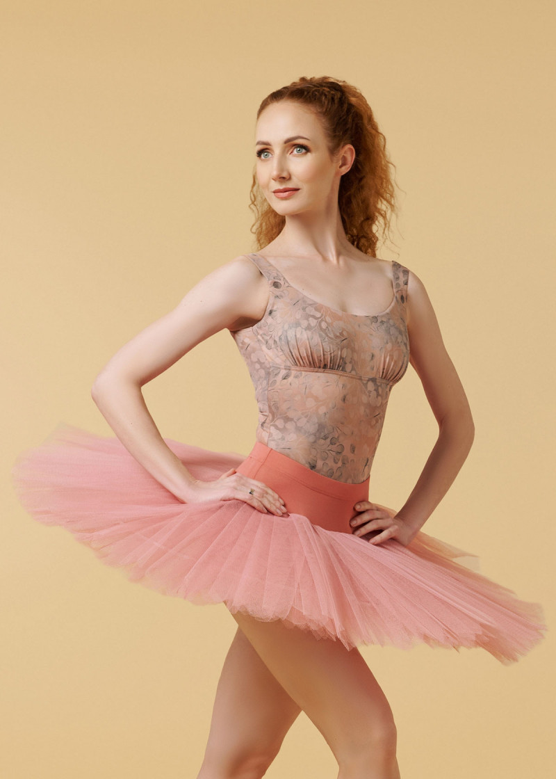 BAJADERKA tutu by Grand Prix , 7 layers tulle, dusty rose, XS-S