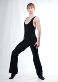 Unitard DAVID, Pants 90%cotton, 10%elastane, black, XL