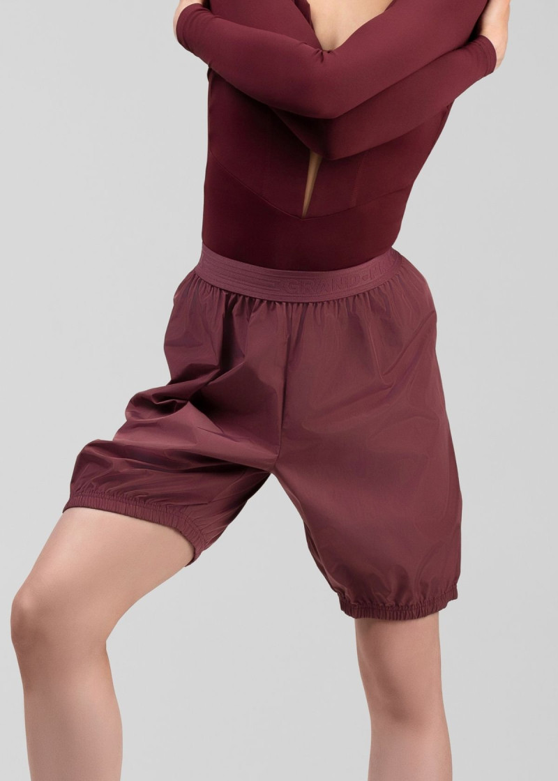 Shorts SAUNA GRAND PRIX 100%polyester, italian plum, 152cm