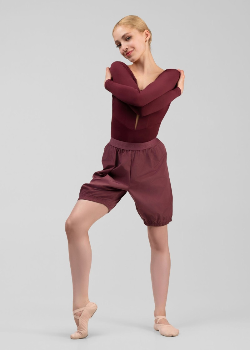 Shorts SAUNA GRAND PRIX 100%polyester, italian plum, 152cm