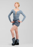 Shorts SAUNA GRAND PRIX 100%polyester, niagara, 152cm