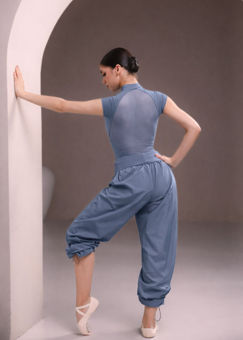 Pants with Sauna Effect Grand Prix SAUNA MOMENTUM 100%polyester, niagara, L