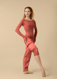 Pants with Sauna Effect Grand Prix SAUNA MOMENTUM 100%polyester, dusty rose, M