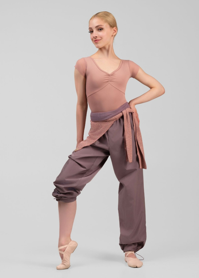 Pants with Sauna Effect Grand Prix SAUNA MOMENTUM 100%polyester, vintage violet, L