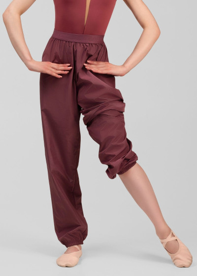 Pants with Sauna Effect Grand Prix SAUNA GRAND PRIX 100%polyester, italian plum, XS