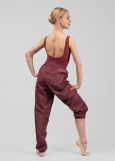 Pants with Sauna Effect Grand Prix SAUNA GRAND PRIX 100%polyester, italian plum, 152cm