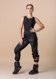 Pants with Sauna Effect Grand Prix SAUNA 100%polyester, black, Dance generation, 152cm