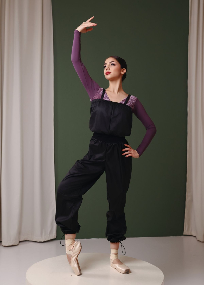 Комбинезон САУНА MOMENTUM с поясом 100%полиэстер, черный, L