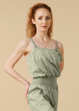 Unitard with Sauna Effect Grand Prix SAUNA MOMENTUM 100%polyester, pistachio, S