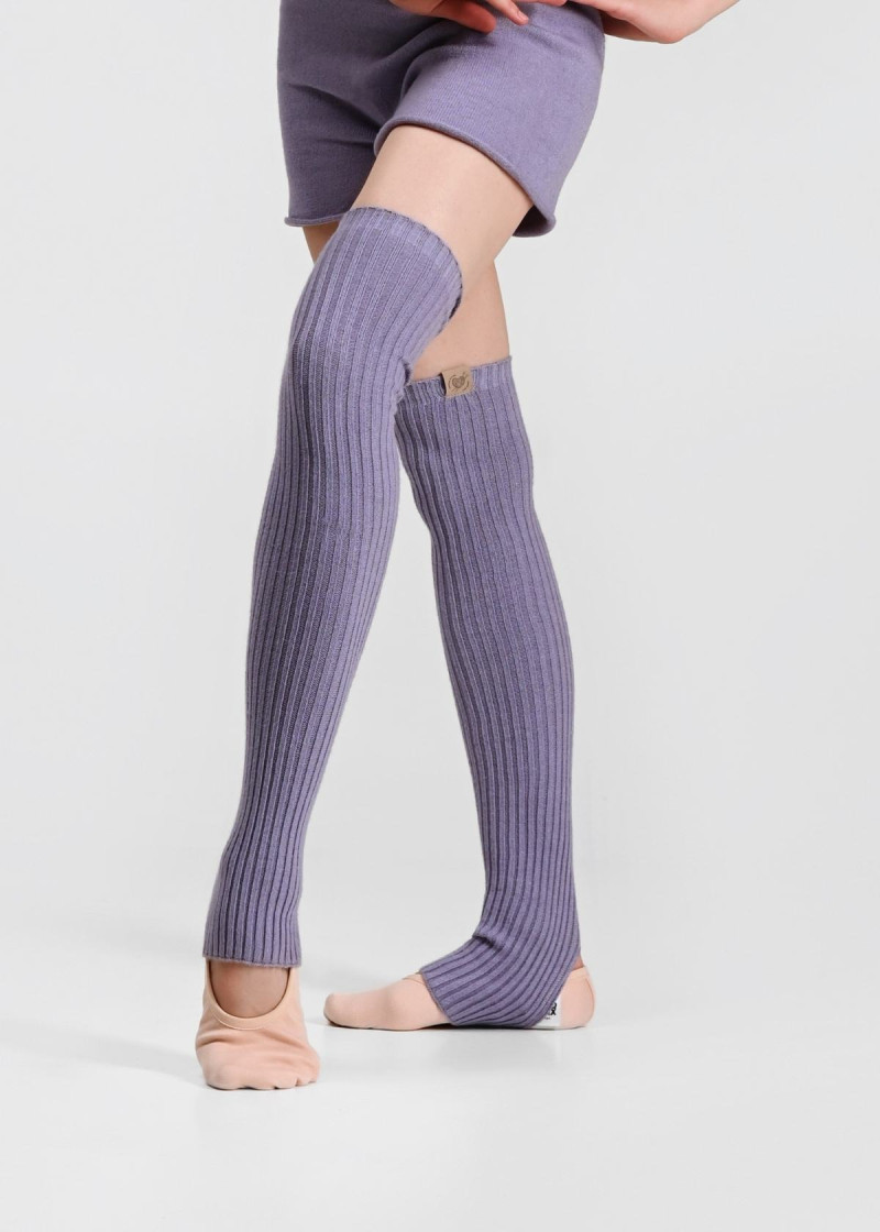 Leg Warmers WINDI HARMONY Grand Prix 50%viscose, 31%polyester, 19%nylon, iris, 64cm