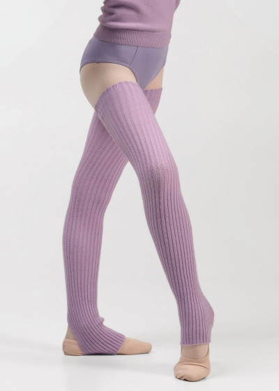 Leg Warmers WINDI BALANCE Grand Prix 42%acrylic, 30%polyester, 28%nylon, lilac, 64cm