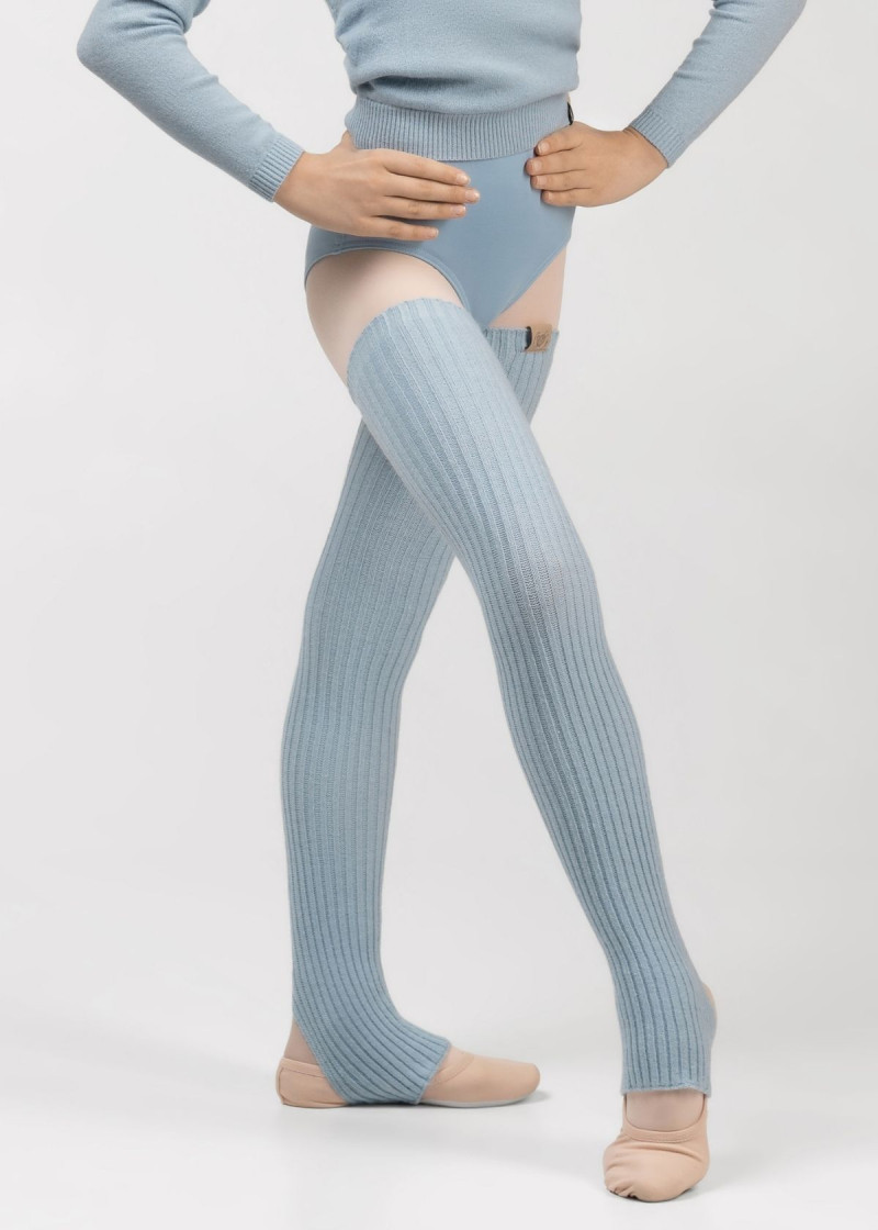 Leg Warmers WINDI BALANCE Grand Prix 42%acrylic, 30%polyester, 28%nylon, powder blue, 64cm
