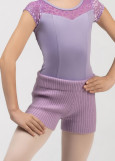 Warm up Shorts WHOOPI BALANCE Grand Prix 42%acrylic, 30%polyester, 28%nylon, lilac, 128-134cm