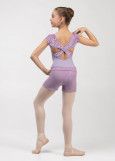 Warm up Shorts WHOOPI BALANCE Grand Prix 42%acrylic, 30%polyester, 28%nylon, lilac, 128-134cm