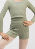 Warm up Shorts WHOOPI BALANCE Grand Prix 42%acrylic, 30%polyester, 28%nylon, mint, 140-146cm
