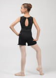 Warm up Shorts WHITNEY BALANCE Grand Prix 42%acrylic, 30%polyester, 28%nylon, black, 128-134cm
