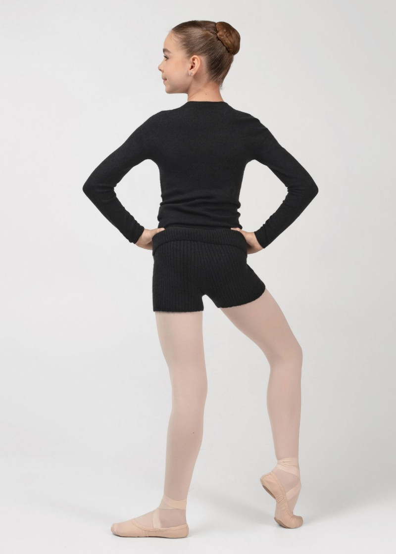 Sweater WANDA BALANCE Grand Prix 42%acrylic, 30%polyester, 28%nylon, black, 140-146cm