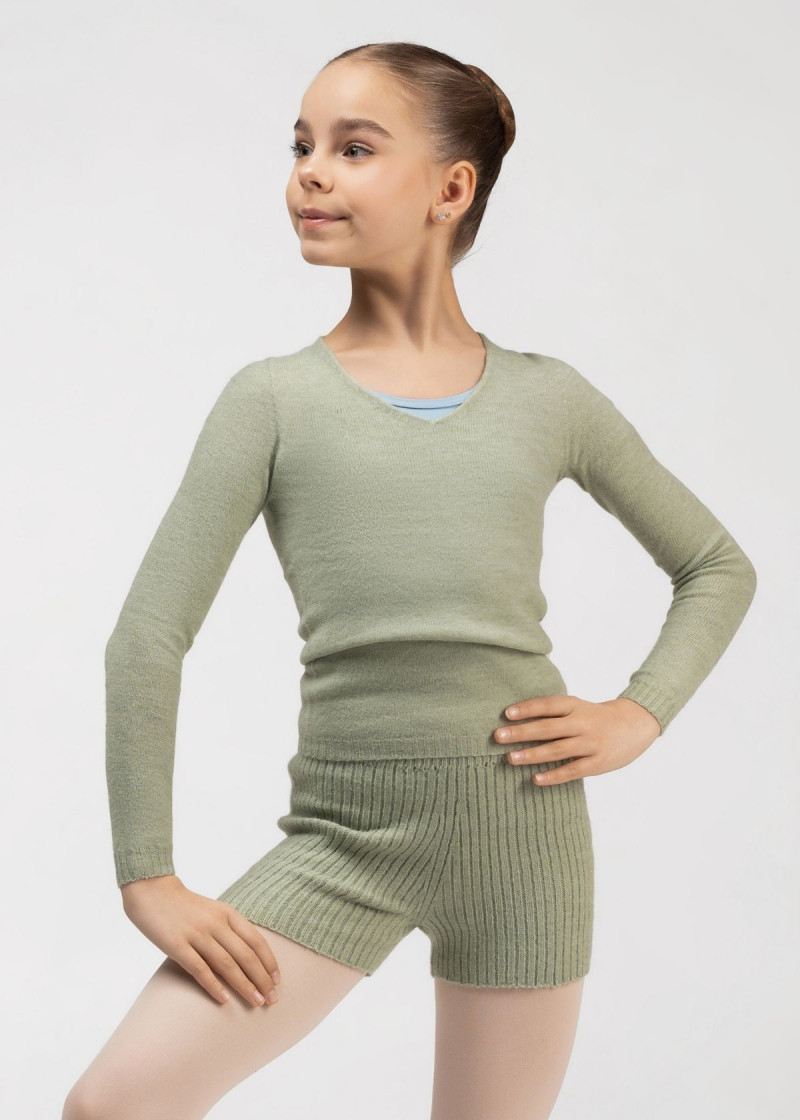 Sweater WANDA BALANCE Grand Prix 42%acrylic, 30%polyester, 28%nylon, mint, 140-146cm