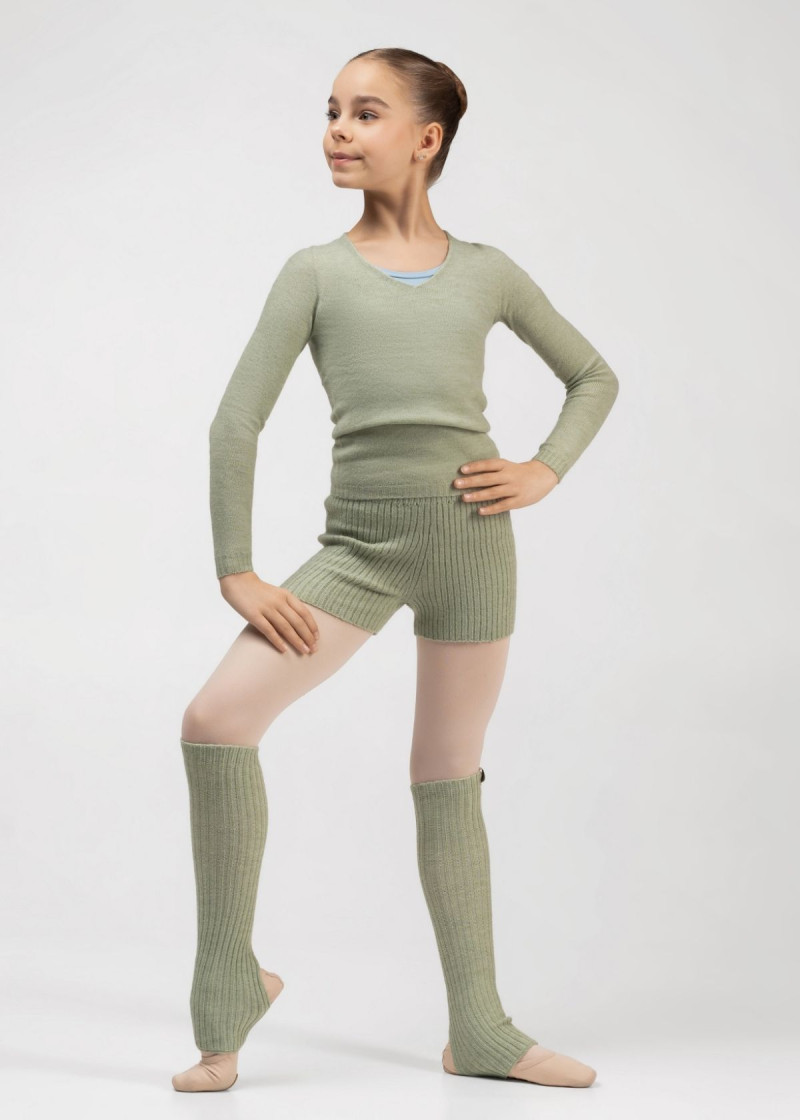Sweater WANDA BALANCE Grand Prix 42%acrylic, 30%polyester, 28%nylon, mint, 140-146cm