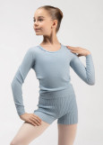 Sweater WANDA BALANCE Grand Prix 42%acrylic, 30%polyester, 28%nylon, powder blue, 140-146cm