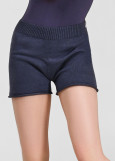 Warm up Shorts WHITNEY HARMONY Grand Prix 50%viscose, 31%polyester, 19%nylon, deep cobalt, L