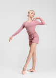 Warm up Shorts WHITNEY HARMONY Grand Prix 50%viscose, 31%polyester, 19%nylon, nostalgia rose, L