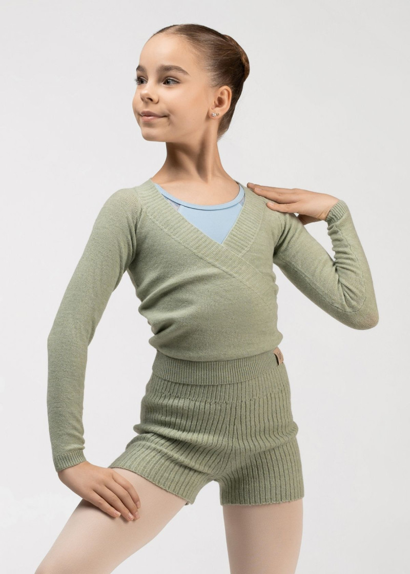 Sweater WILMA BALANCE Grand Prix 42%acrylic, 30%polyester, 28%nylon, mint, 128-134cm
