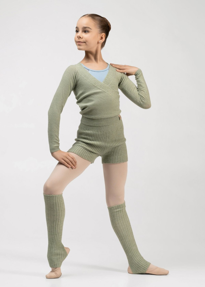 Sweater WILMA BALANCE Grand Prix 42%acrylic, 30%polyester, 28%nylon, mint, 128-134cm