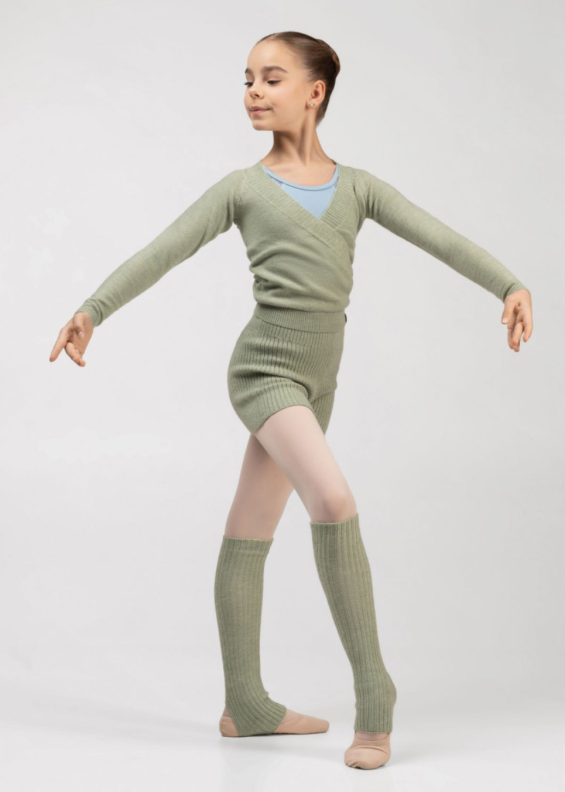 Sweater WILMA BALANCE Grand Prix 42%acrylic, 30%polyester, 28%nylon, mint, 128-134cm