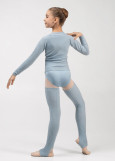 Sweater WILMA BALANCE Grand Prix 42%acrylic, 30%polyester, 28%nylon, powder blue, 128-134cm