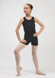 Short Unitard WHISPER BALANCE Grand Prix 42%acrylic, 30%polyester, 28%nylon, black, 140-146cm
