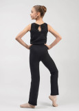 Unitard WISTERIA BALANCE Grand Prix 42%acrylic, 30%polyester, 28%nylon, black, 128-134cm