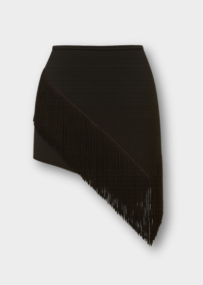 SANSA fringe shorts by Grand Prix polyamide micro, fringe, black, 128cm
