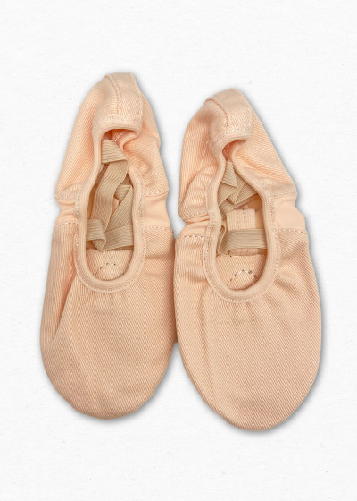 Kid's Stretch Ballet Slippers Grand Prix ATTITUDE stretch canvas, ballet pink, 29