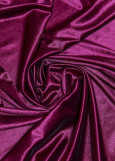 Velvet GLOSS 90%polyamide, 10%elastane, cherry, 1.6m