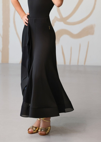 BONITA - Юбка СТ ALICIA JUNIOR микрополиамид+сетка, черный, 134см