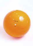 Ball for gymnastics CHACOTT 65001, 18.5cm rubber, Orange, 18.5cm