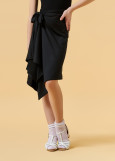 Skirt SIGALA polyamide micro, black, 140-146cm