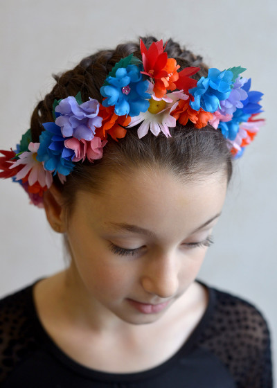 Flower wreath Poppy