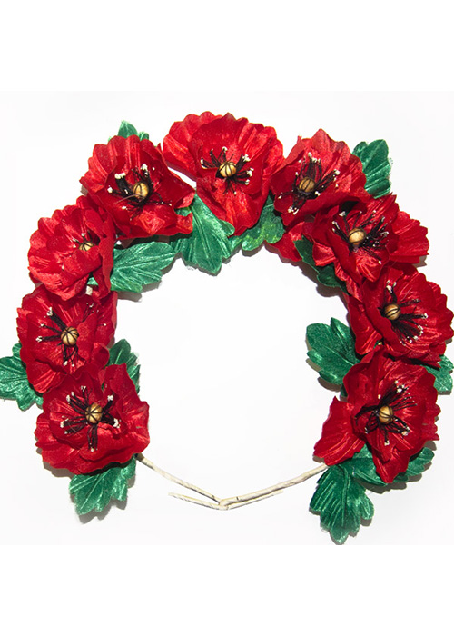 Flower wreath Poppy