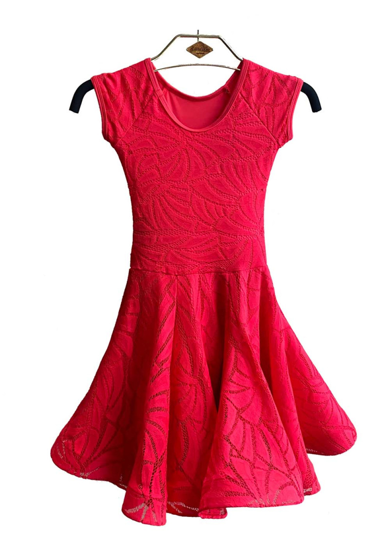 Performance Basics MICHELLE 90%polyamide, 10%elastane, scarlet, 128cm