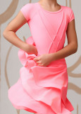 CAMILLA RATING dance rating dress by Grand Prix biflex, tropic grapefruit, 146cm