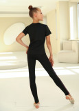 BETHANY T-shirt by Grand Prix nylon, black+galaxy, 152cm