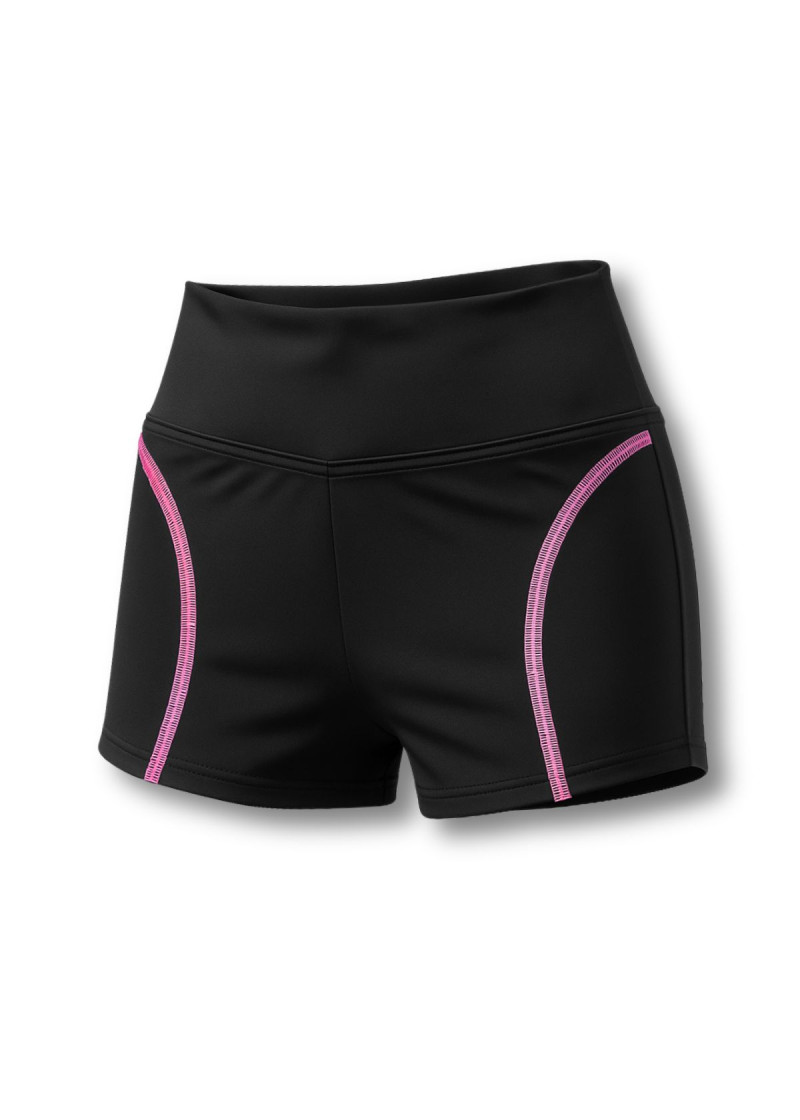 KIRA shorts by Grand Prix nylon, black+galaxy, 140cm
